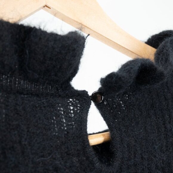 YAS  YASMOLINA KNITTED PULLOVER Black | Large | NWT - Picture 7 of 9